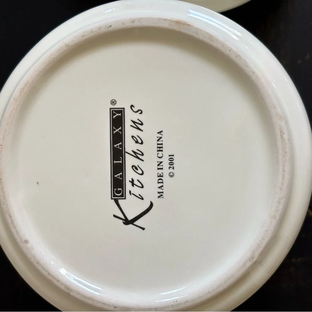 Bakery At Barnham Hills Cheese Biscuits Jar‎ Vintage Cookie Ceramic Creamy Beige